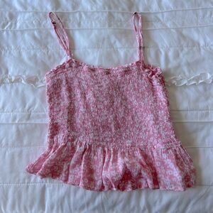 pink billabong tank top